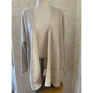 Velvet by Graham & Spencer 100% Cashmere Sweater Cardigan Large